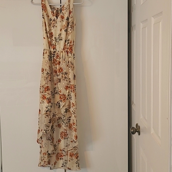 NWT Nicole Miller High Low Floral Dress - Picture 2 of 7